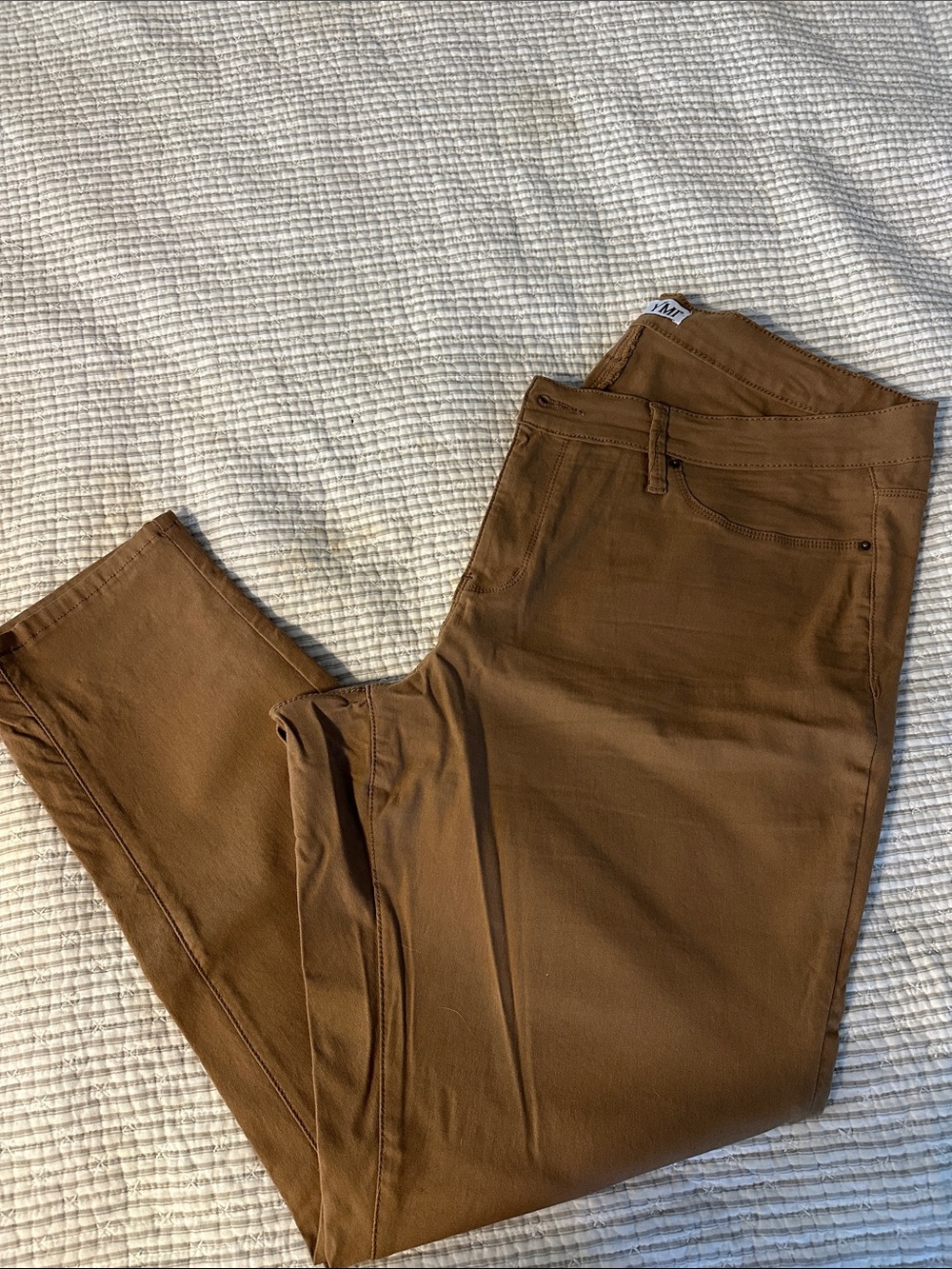 YMI Brown/Tan Waistband Pants